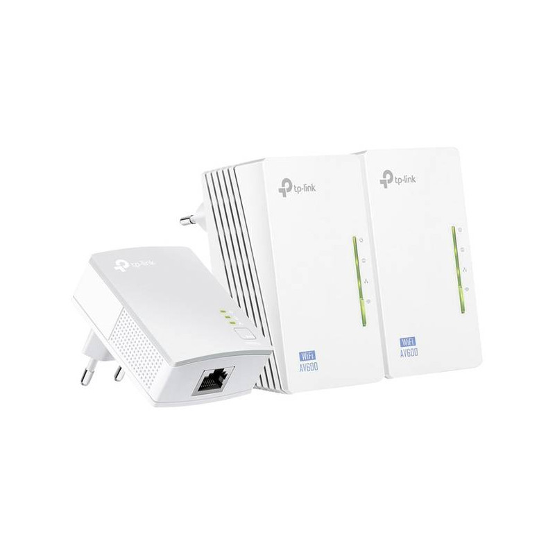 Powerline tp-link tl-wpa4220tkit (wl) kit (+1xpa4010)300mbit
