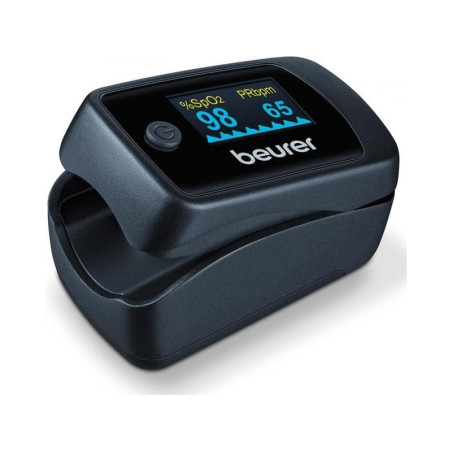 pulsossimetro beurer po 45 ossigeno spo2 nero