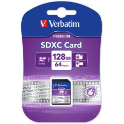 128gb scheda sd verbatim sdxc class 10 [44025]