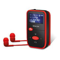 lettore mp3 sencor sfp 4408rd 8gb/fm rosso [uosec3sfp4408rd]