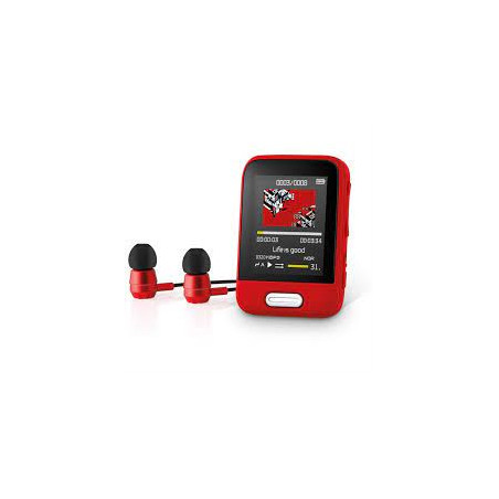 lettore mp3/mp4 sencor sfp 7716rd 16gb rosso [uosec4sfp7716rd]