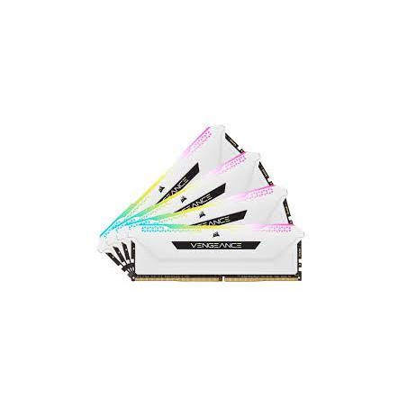 ram dimm ddr4 64gb corsair vengeance rgb pro 3200mhz cl16 bianco