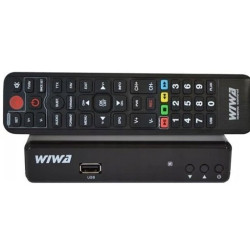 sintonizzatore wiva h.265 lite con telecomando nero [2790z]