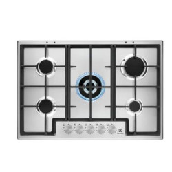 piano cottura electrolux egs75362x 75cm acciaio inossidabile