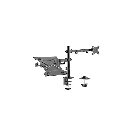 supporto monitor gembird supporto da scrivania laptop 17-32"