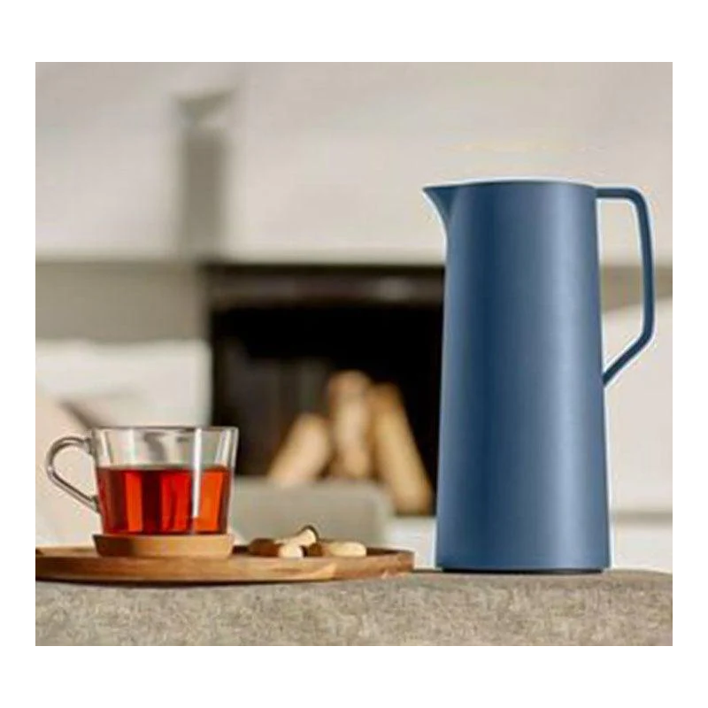 caraffa sottovuoto emsa motiva quick press 1l blu