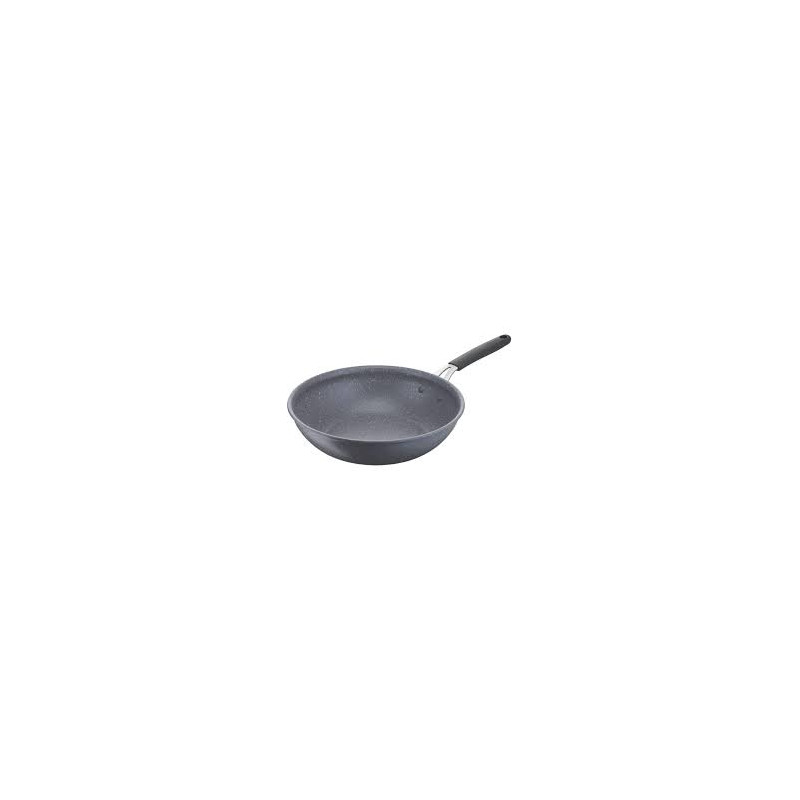 wok lagostina 012163041828 tempra minerale grigio
