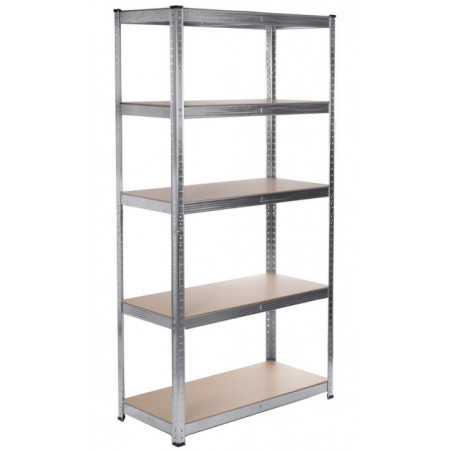 scaffale greenblue gb378 180x90x40cm acciaio zincato [hdgeemoreggb378]