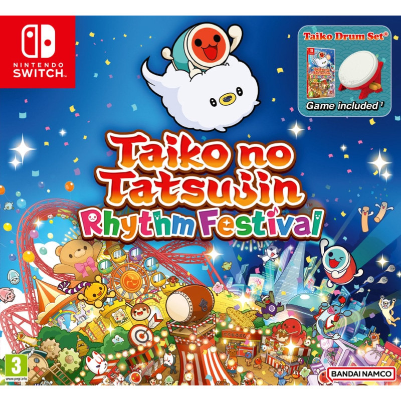 videogioco bandai namco taiko no tatsujin ryhtm festival nintendo