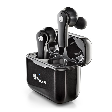 auricolari ngs artica bloom tws/bluetooth 5.1 nero [articabloomblack]