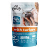 cibo umido per gatti frendi bocconcini in salsa di tacchino 100 g