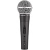 microfono shure sm58se voice con interruttore nero