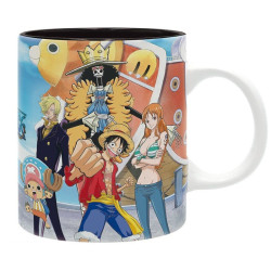 tazza abystyle one piece crew di luffy 320ml multicolore