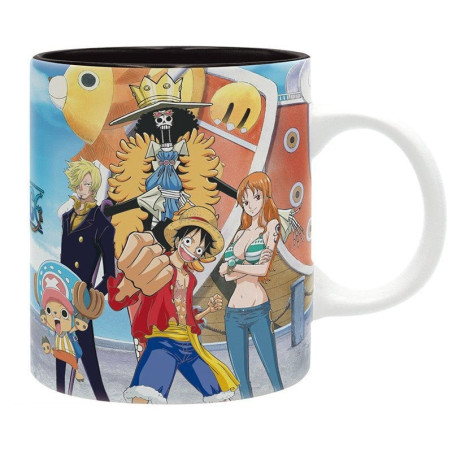 tazza abystyle one piece crew di luffy 320ml multicolore