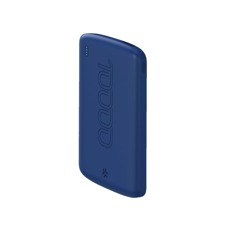 batteria portatile celly powerbank litio 10000mah blu [pbe10000evobl]