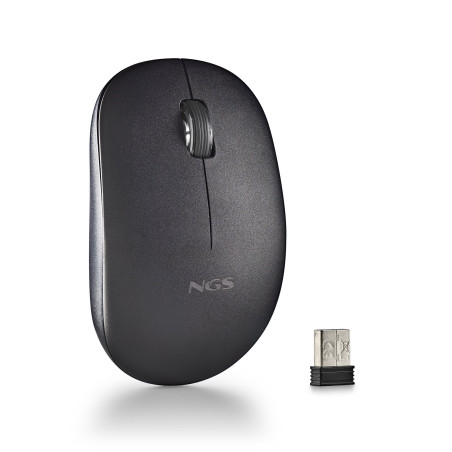 mouse ngs wireless 1000dpi 2.4ghz usb nano nero [fogproblack]
