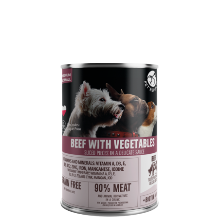 alimento umido petrepublic per cani adulti taglia media e piccola