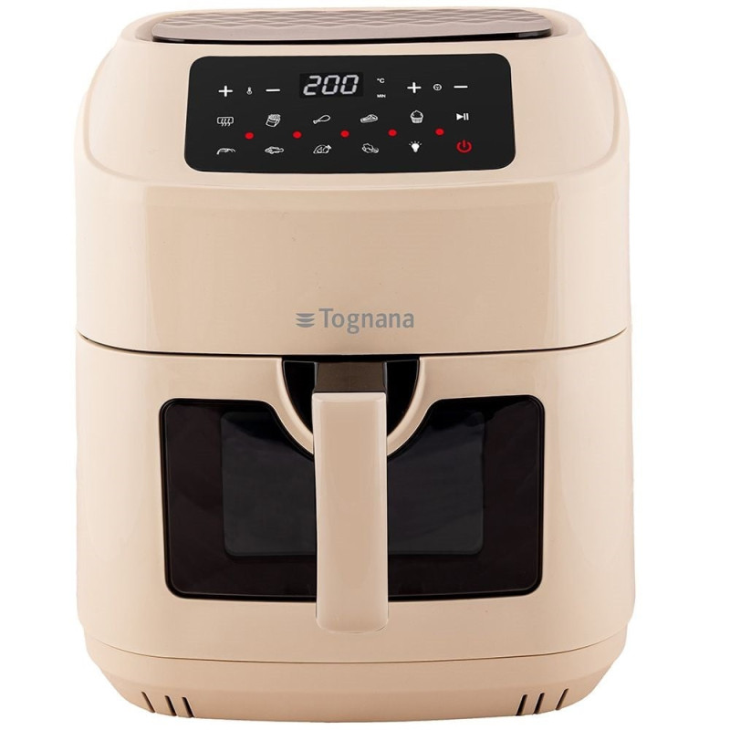 friggitrice ad aria tognana air fryer 9.2l/2150w/beige