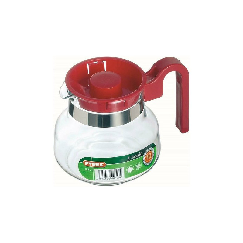 Bricco pyrex multiuso rosso l 0,70 [pyrex]