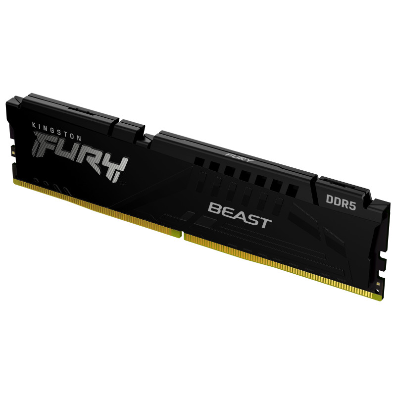 ram dimm ddr5 1x16gb kingston 6000mhz fury beast black e cl3 [sakin501660bb13]