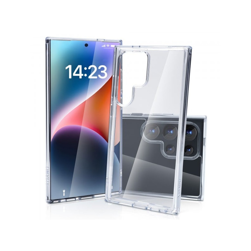 custodia styleshell shockflex (trasparente, samsung galaxy s25 ultra)