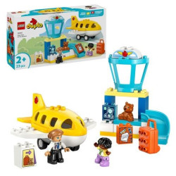 gioco di costruzione lego duplo prima volta in aeroporto multicolore