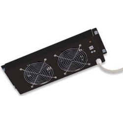 gruppo di 2 ventole a soffitto senza termostato per rack 19''