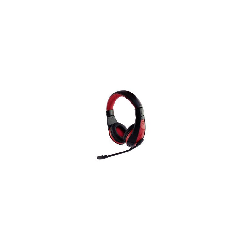 cuffie media tech nemesis mt3574 (red color) cuffie padiglione e