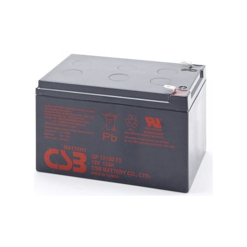 batteria csb gp12120f2 12v 12ah [azcsbuaygp12120]