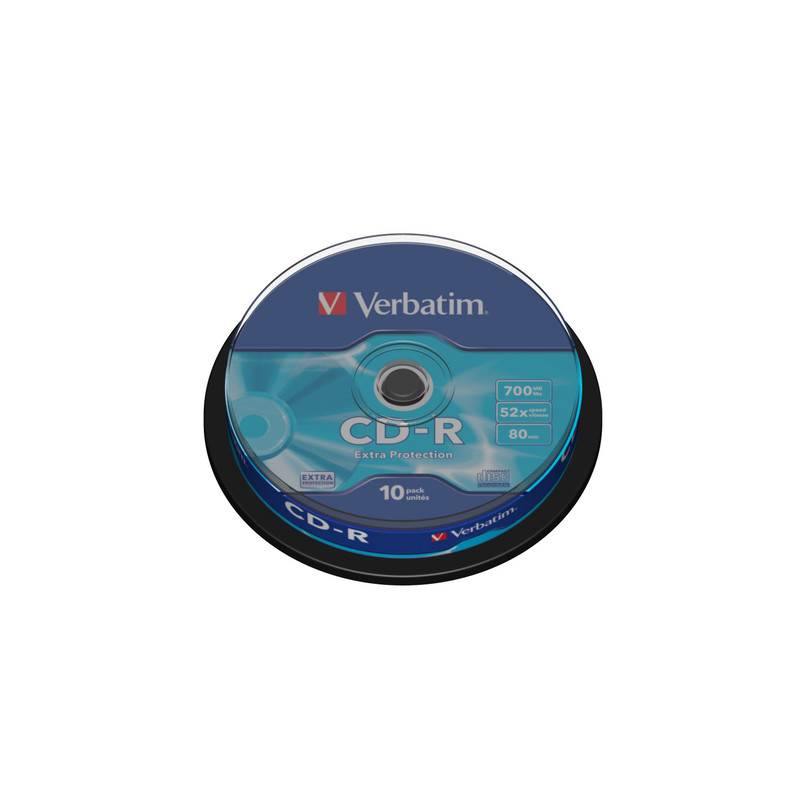 confezione cd-r verbatim 52x700mb [ecvrbcrl510]