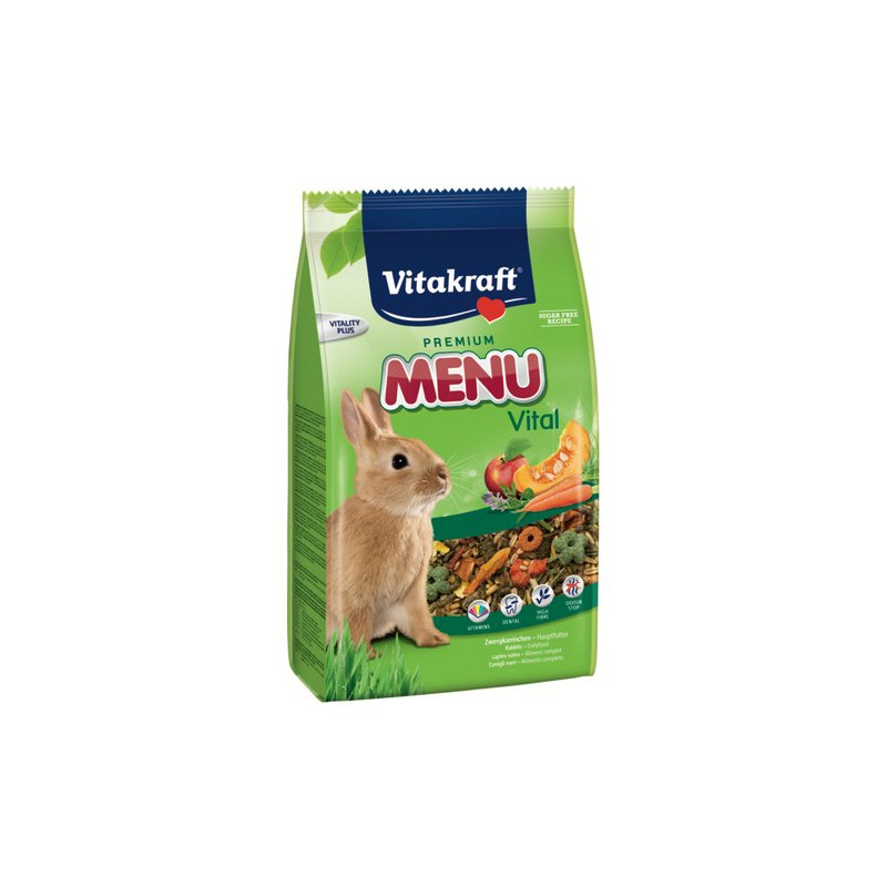 menu vital vitakraft per conigli nani 25542