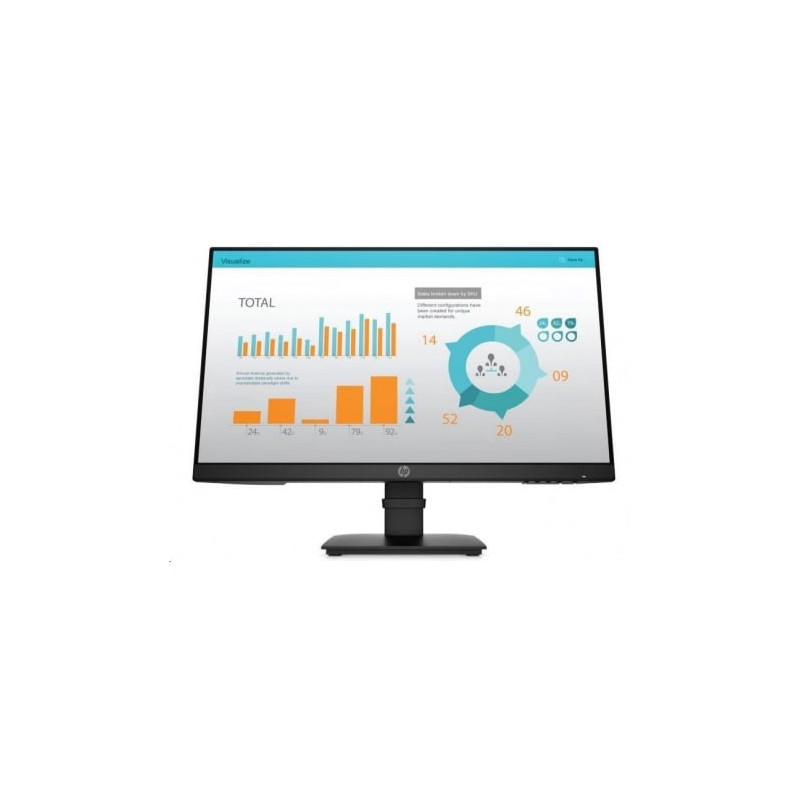 monitor led 24" hp 1a7e5aa 1920 x 1080 nero
