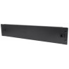 pannello cieco techly per armadi rack 19'' 2u nero