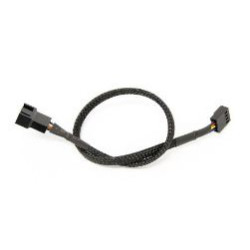 cavo splitter watercooling 4 per ventola pwm 30cm nero [60314]