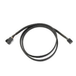 cavo prolunga alimentazione ventole watercool pwm 4 pin 30cm nero