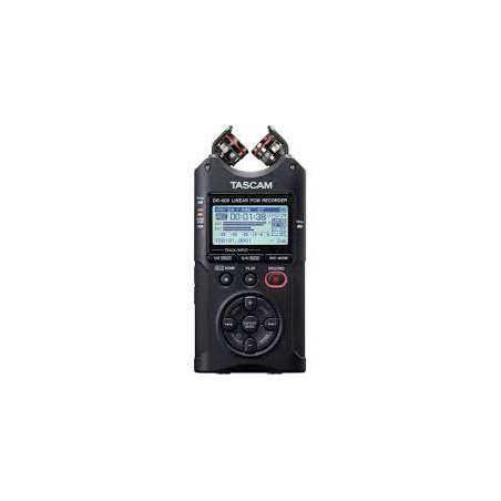 registratore vocale tascam dr-40x portatile nero [dr-40x]