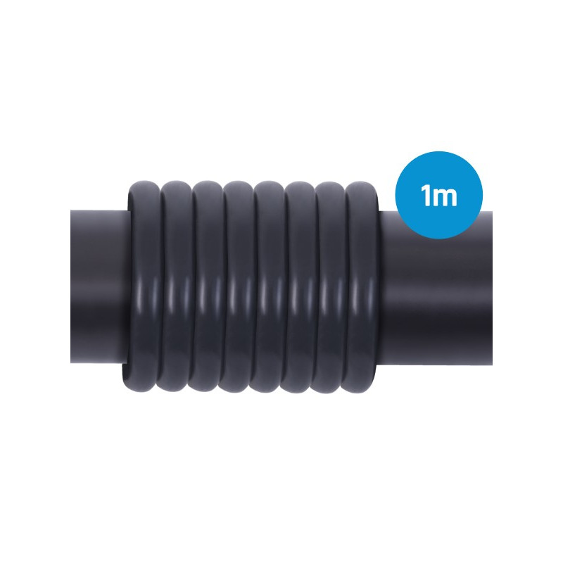 tubo alphacool epdm 13/10mm 1m nero [18662]