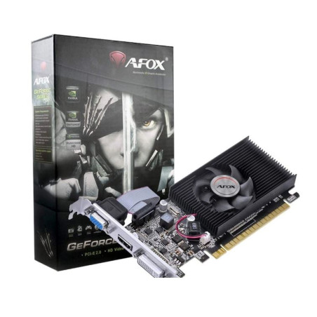 scheda video nvidia afox geforce gt210 512mb ddr3 dvi hdmi vga lp