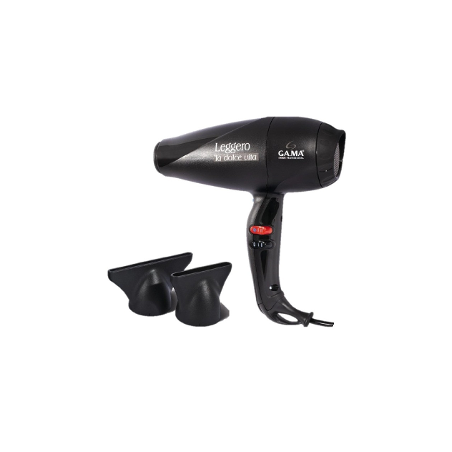 Asciugacapelli maestrale - nero - gama [a21.leggero.nr]