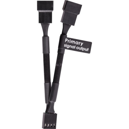 cavo splitter a y thermaltake ttmod pwm 4 pin 11cm nero [ac-060-co1otn-f1]