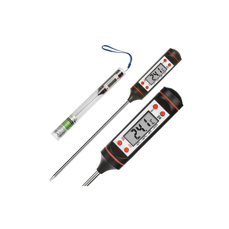 termometro gbeenblue gb178 per alimenti 23cm -50Â°c a +300Â°c