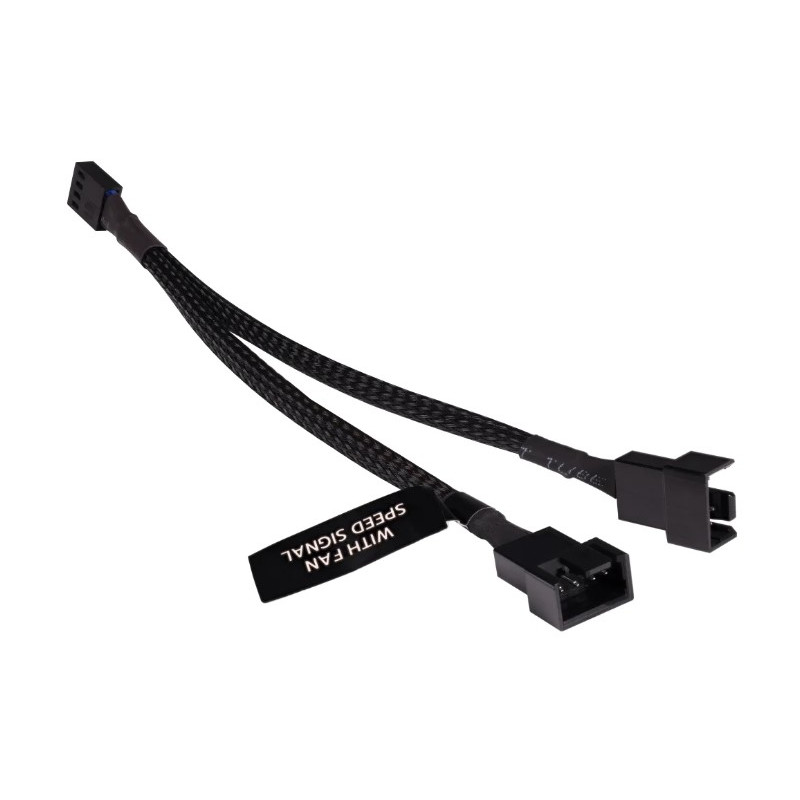 cavo sdoppiatore alphacool y-splitter 4 pin a 2x pwm a 4 pin