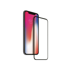 vetro proteggischermo nevox nevoglass 3d per iphone 15 pro nero/trasparente