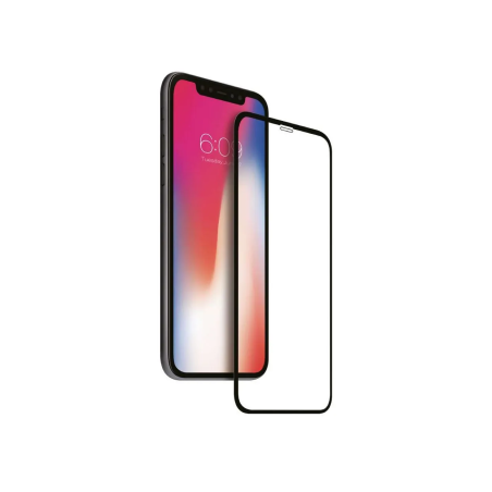 vetro proteggischermo nevox nevoglass 3d per iphone 15 pro nero/trasparente