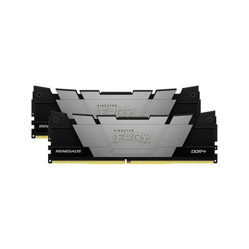 ram dimm ddr4 16gb kingston fury renegade 3200mhz cl16 1.35v argento/nero