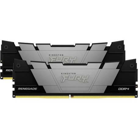 ram dimm ddr4 16gb kingston fury renegade 3200mhz cl16 1.35v argento/nero