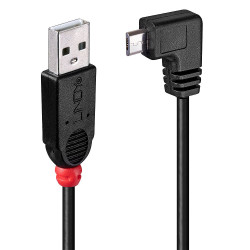 cavo lindy usb 2.0 tipo a 1m nero [31976]