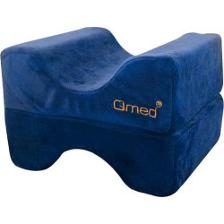 cuscino ortopedico qmed memory foam per ginocchio blu [drqm3j0cdxxxp]