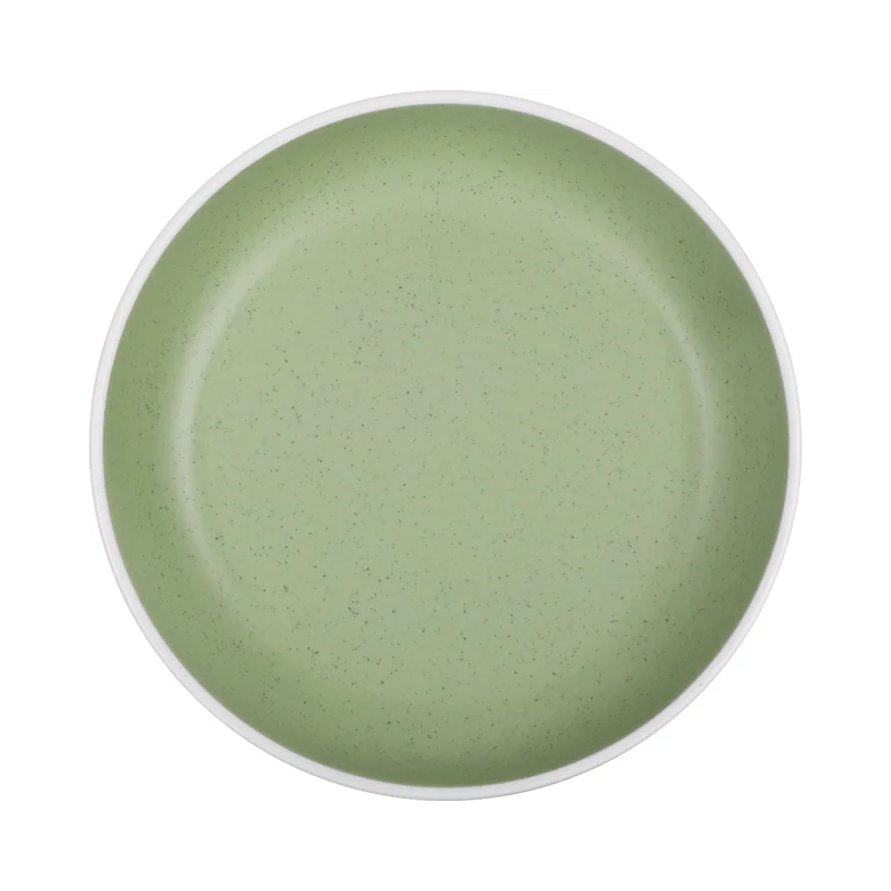 piatto fondo brunner dolomit stone touch 21cm verde