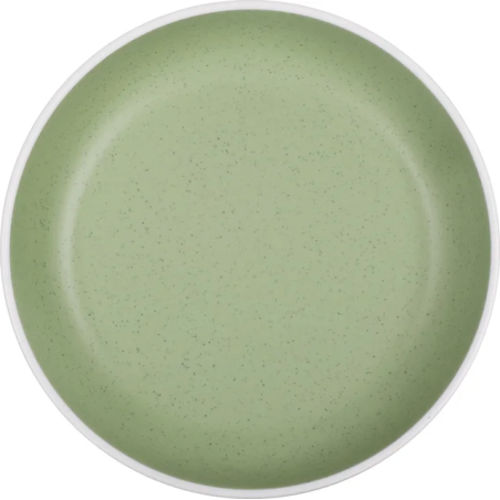 piatto fondo brunner dolomit stone touch 21cm verde